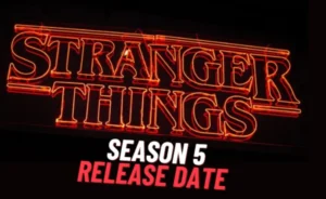 Stranger Things Season 5 Release Date