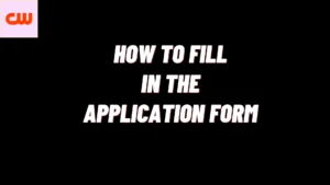 Application form